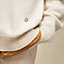 Cashmere long-sleeve sweater, View: Worn, worn, view 5 of 5
