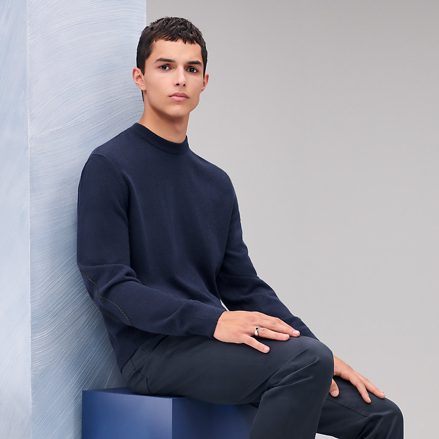 Cashmere "Maillon Chaine d'Ancre" crewneck sweater