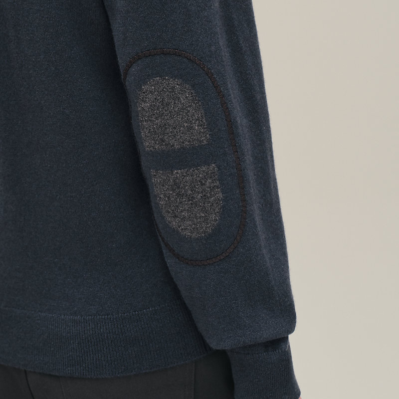 Cashmere "Maillon Chaine d'Ancre" V-neck sweater