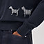 View: Worn, Cashmere "Meli Medor brode" crewneck sweater