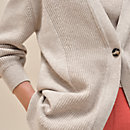 View: Worn, Cashmere mid-length cardigan