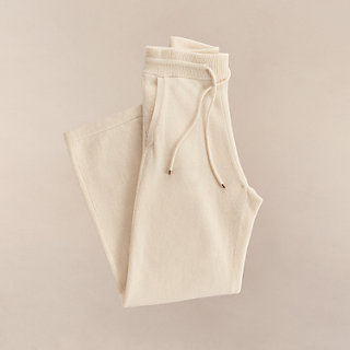 Cashmere pants - White | Hermès Mainland China