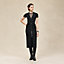 Cashmere short-sleeve sweater, View: Worn, worn, view 1 of 5