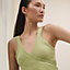 View: Worn, Cashmere sleeveless cardigan