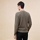 View: Worn, Cashmere "Torsades et H Fantome" crewneck sweater