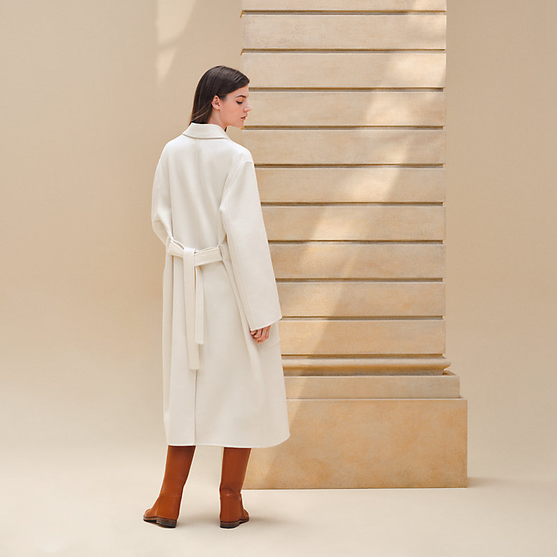 Cashmere wrap coat | Hermès Mainland China