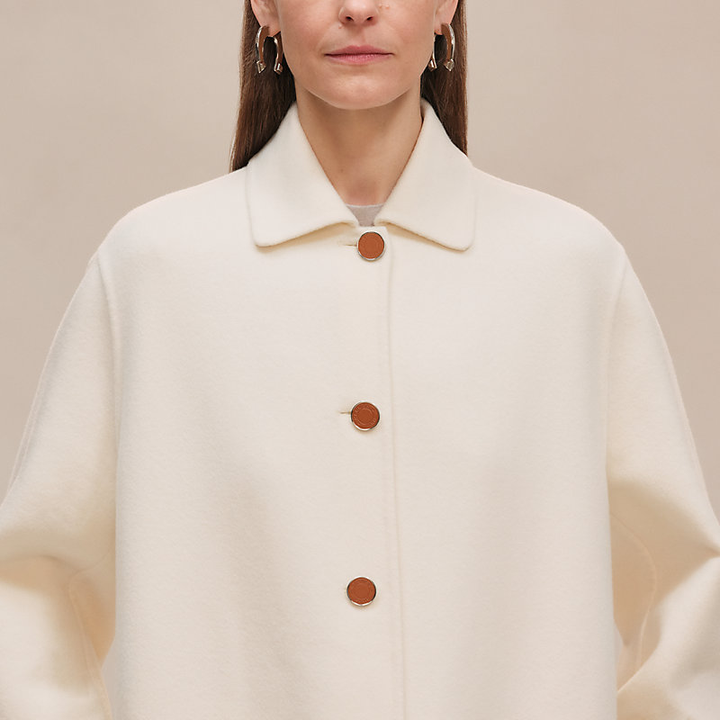 Cashmere wrap coat