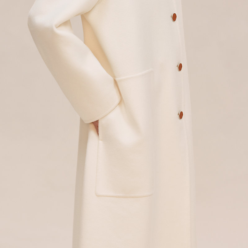 Cashmere wrap coat