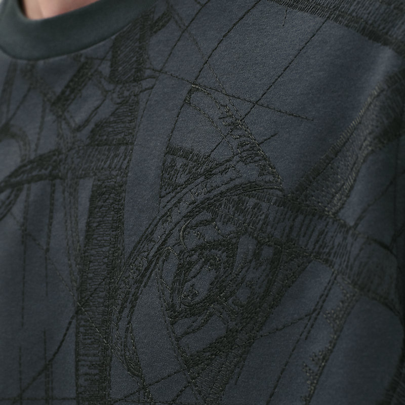 "Cavalcadour Griffonne" embroidered t-shirt