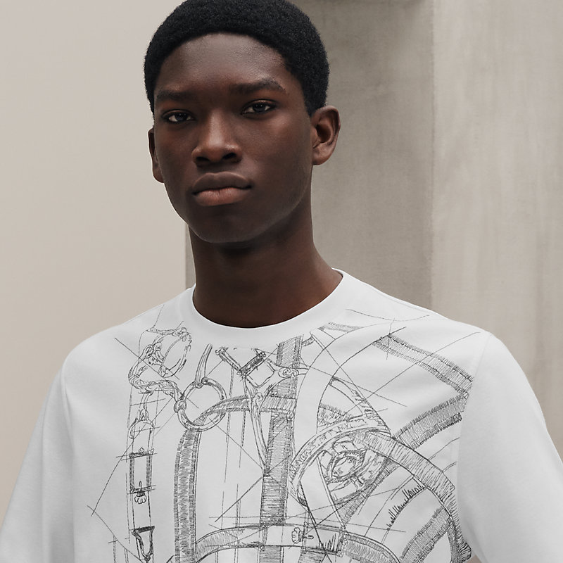 "Cavalcadour Griffonne" embroidered t-shirt
