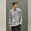 "Cavalcadour Metallise" straight cut shirt, view 3 of 6