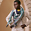 View: Worn, Cavalier en Formes shawl 140