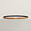 View: , Cavaliere belt buckle & Hermès sur Mer reversible leather strap 13 mm