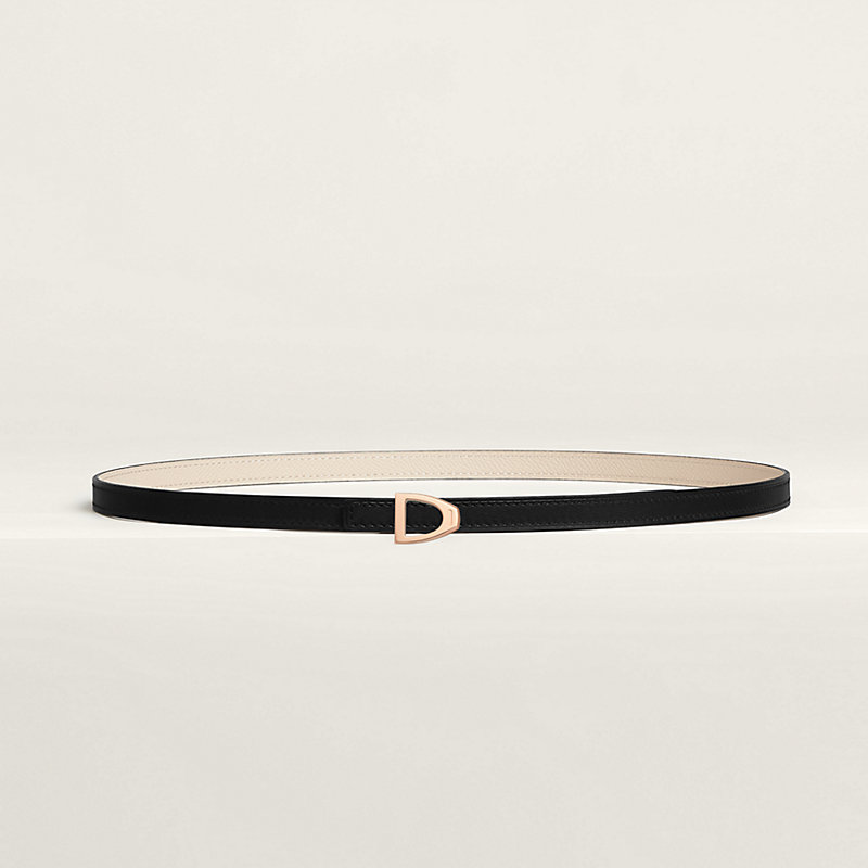 Cavaliere belt buckle & Reversible leather strap 13 mm