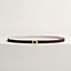 View: , Cavaliere belt buckle & Reversible leather strap 13 mm