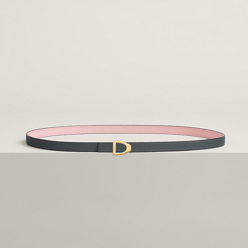 Cavaliere belt buckle & Reversible leather strap 13 mm