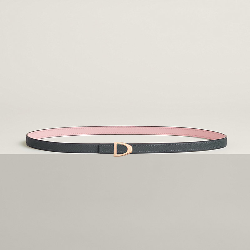 Cavaliere belt buckle & Reversible leather strap 13 mm