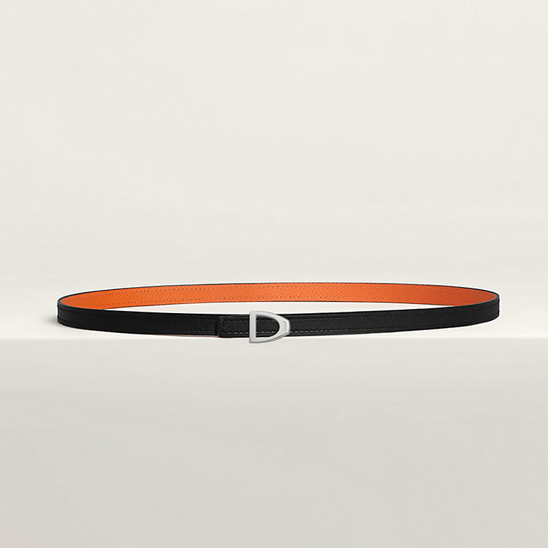 Cavaliere belt buckle & Reversible leather strap 13 mm