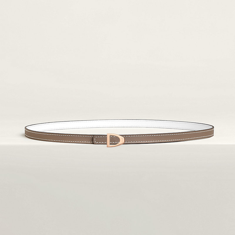 Cavaliere belt buckle & Reversible leather strap 13 mm