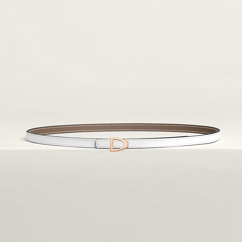 Cavaliere belt buckle & Reversible leather strap 13 mm