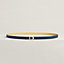 View: , Cavaliere belt buckle & Reversible leather strap 13 mm