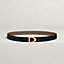 View: , Cavaliere belt buckle & Reversible leather strap 24 mm