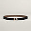 View: , Cavaliere belt buckle & Reversible leather strap 24 mm
