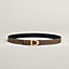 View: , Cavaliere belt buckle & Reversible leather strap 24 mm