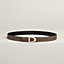 View: , Cavaliere belt buckle & Reversible leather strap 24 mm