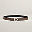 View: , Cavaliere belt buckle & Reversible leather strap 24 mm