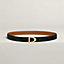 View: , Cavaliere belt buckle & Reversible leather strap 24 mm