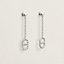 Chaine d'ancre Alea II dangle earrings, View: front, front, view 1 of 2