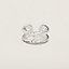 Chaine d'ancre Alea II twisted ring, View: front, front, view 1 of 3