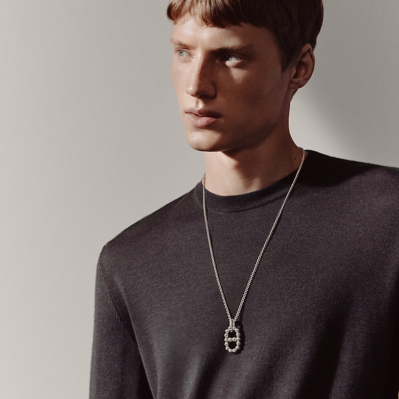 Chaine d'ancre Alea II珠饰项链，大号