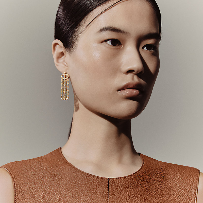 Chaine d'ancre Calypso dangle earrings