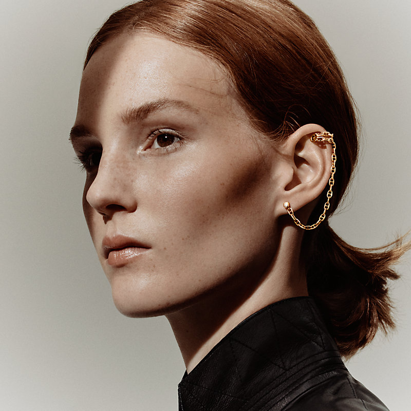 Chaine d'ancre Calypso left single ear climber earring