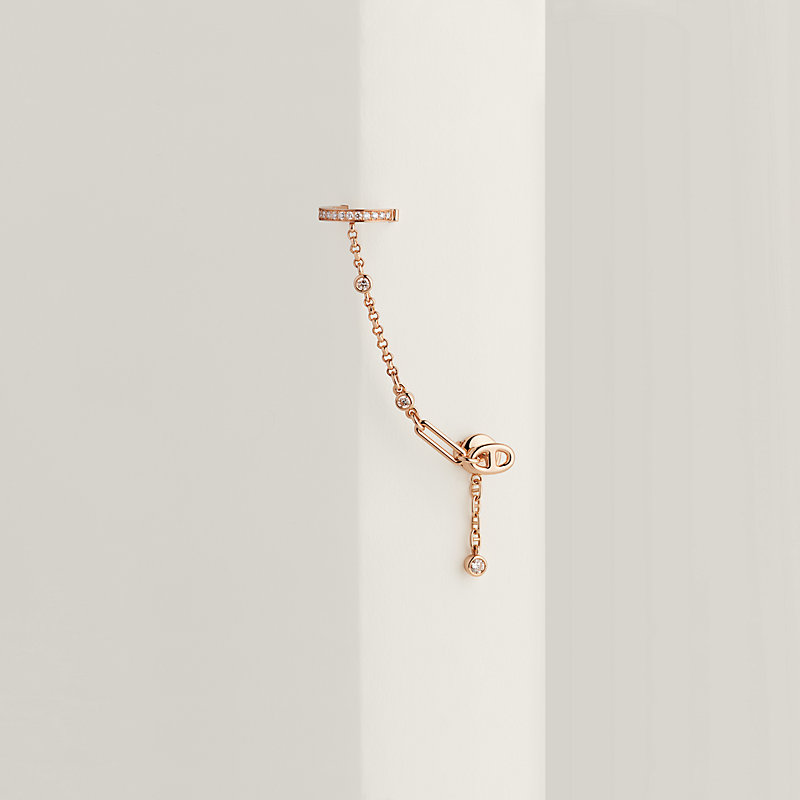 Chaine d'ancre Chaos右耳耳环