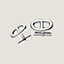 View: front, Chaine d'ancre cufflinks
