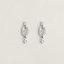 Chaine d'Ancre Enchainee earrings, small model, View: front, front, view 1 of 2
