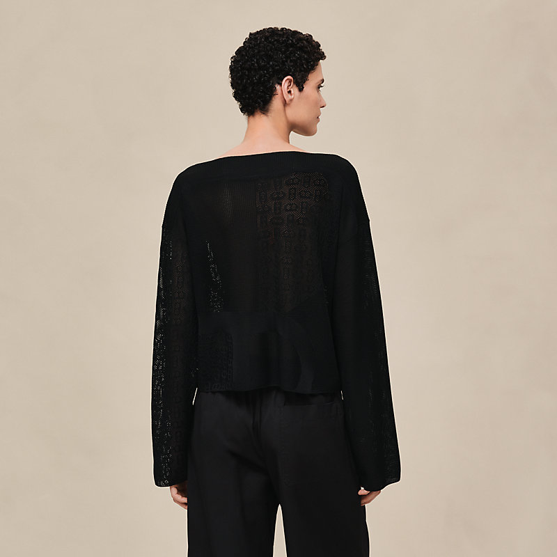 "Chaine d'Ancre" long-sleeve sweater