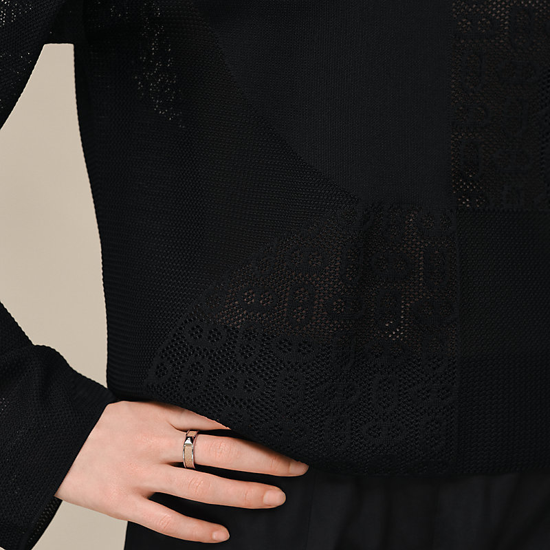 "Chaine d'Ancre" long-sleeve sweater