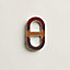 View: front, Chaine d'Ancre Marqueterie brooch