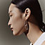Chaine d'ancre Punk earrings, View: Worn, worn, view 2 of 2