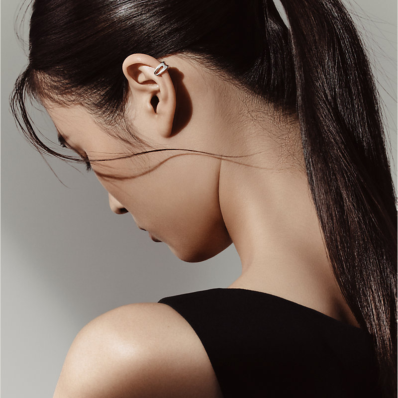 Chaine d'ancre Punk single ear cuff
