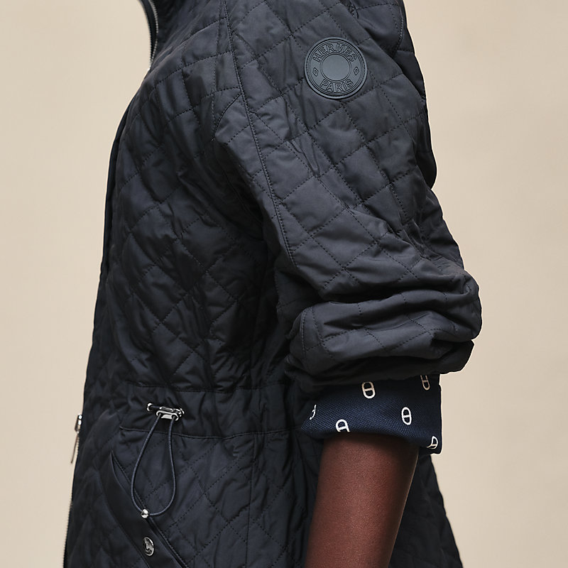 "Chaine d'Ancre" reversible short coat