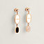 View: front, Chaine d'ancre Verso dangle earrings