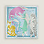 Chat Chat Chat scarf 70, View: Flat, flat, view 1 of 3