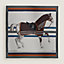 Cheval a la Couverture Spirale scarf 100, view 2 of 3