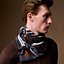 Cheval a la Couverture Spirale scarf 100, view 2 of 3