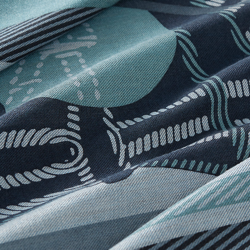 Cheval a la Couverture Spirale scarf 100
